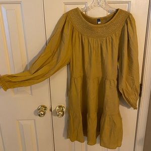 Old Navy Yellow spring dress